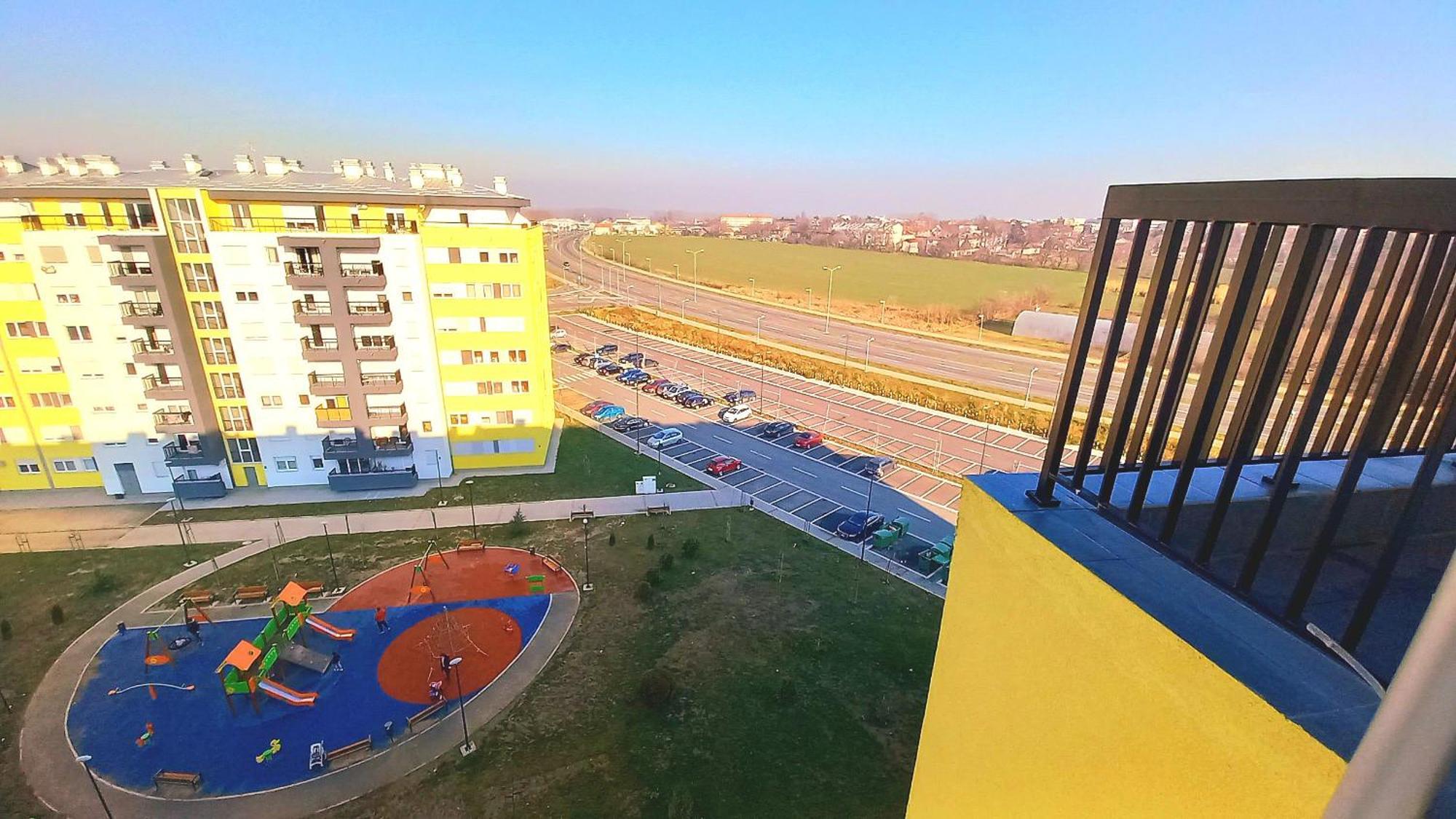 Penthouse Danube Exclusive, Parking, 90M2, Wifi Daire Belgrad Dış mekan fotoğraf