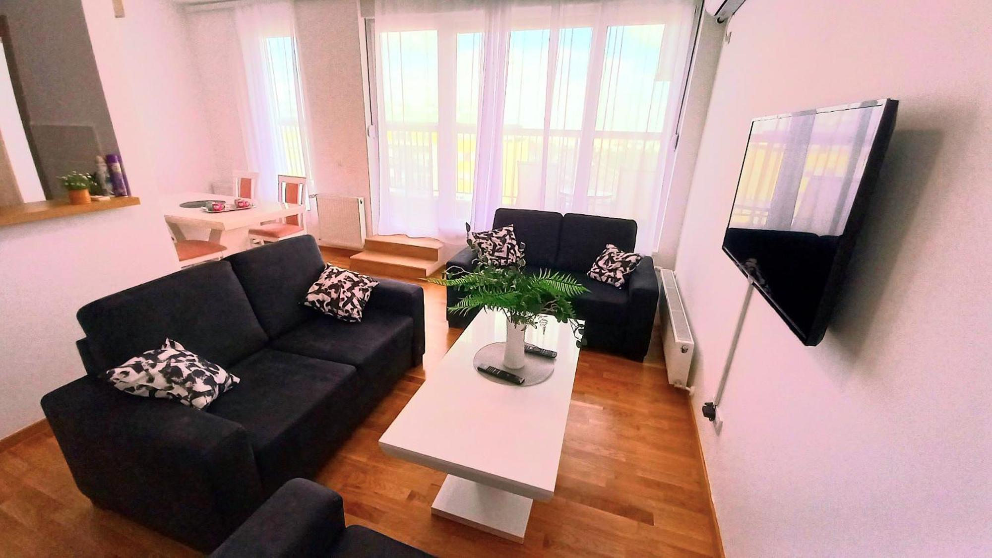 Penthouse Danube Exclusive, Parking, 90M2, Wifi Daire Belgrad Dış mekan fotoğraf